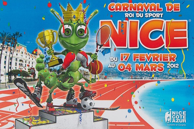 Карнавал в Ницце 2012: «Король спорта»