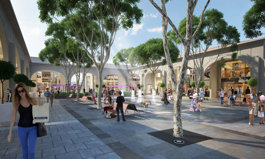 Polygone Riviera в Кань-сюр-Мер — торговый центр с тысячами деревьев