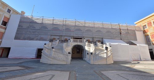 Исключительная реконструкция во дворце князя Монако