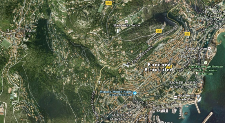 В Босолей рядом с Монако появится новая магистраль